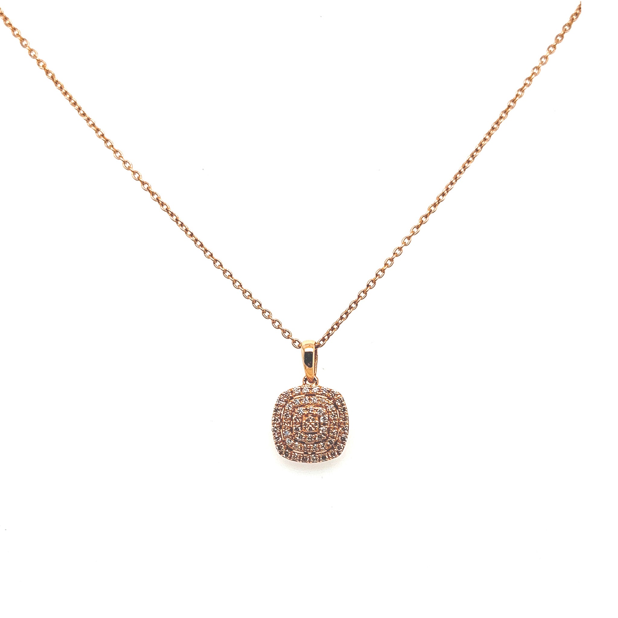 שרשרת מדלן מרובע