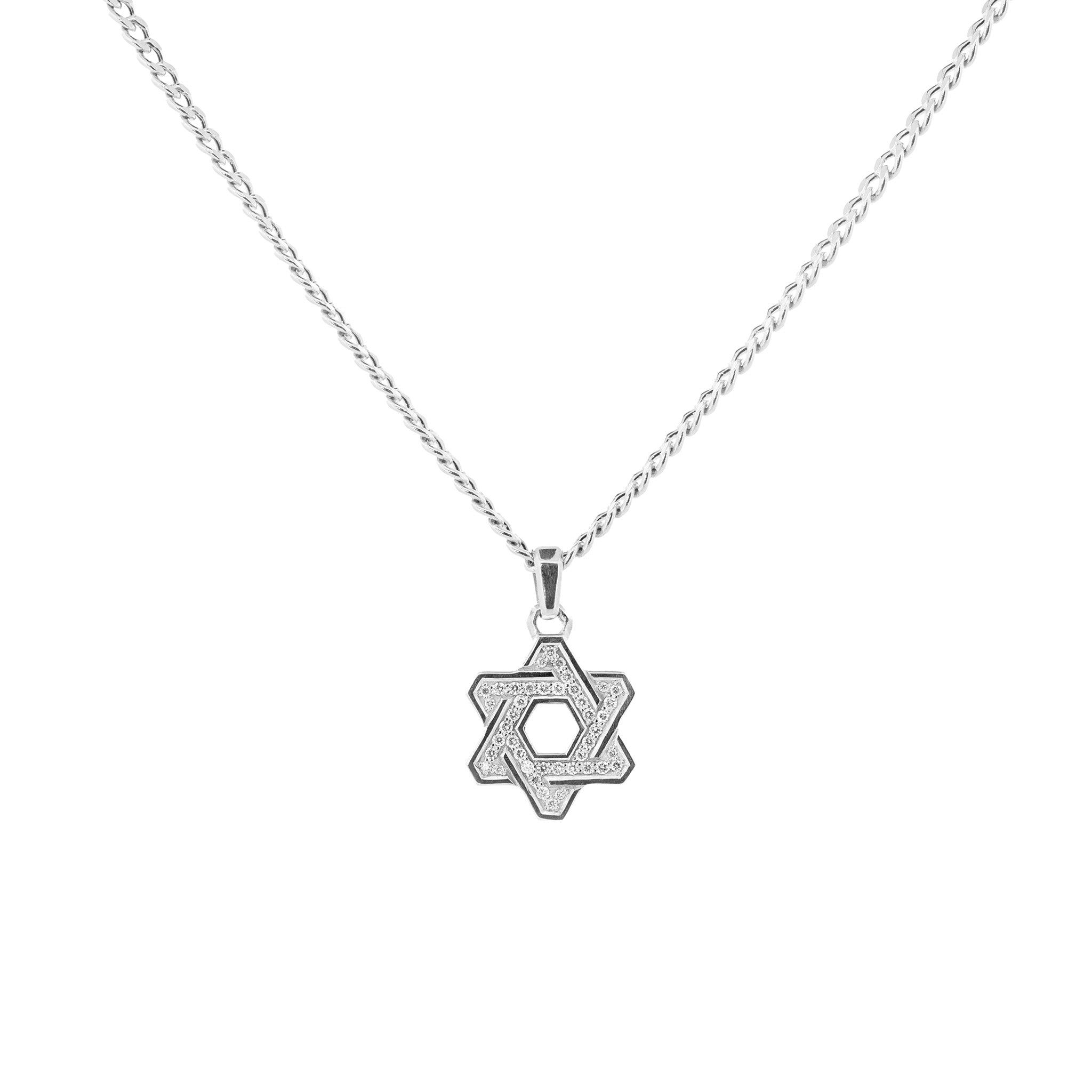 שרשרת מגן דוד מעוצבת